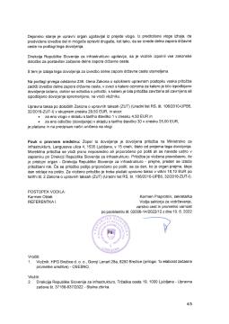 Delna zapora ceste Bistrica - Bizeljsko 3